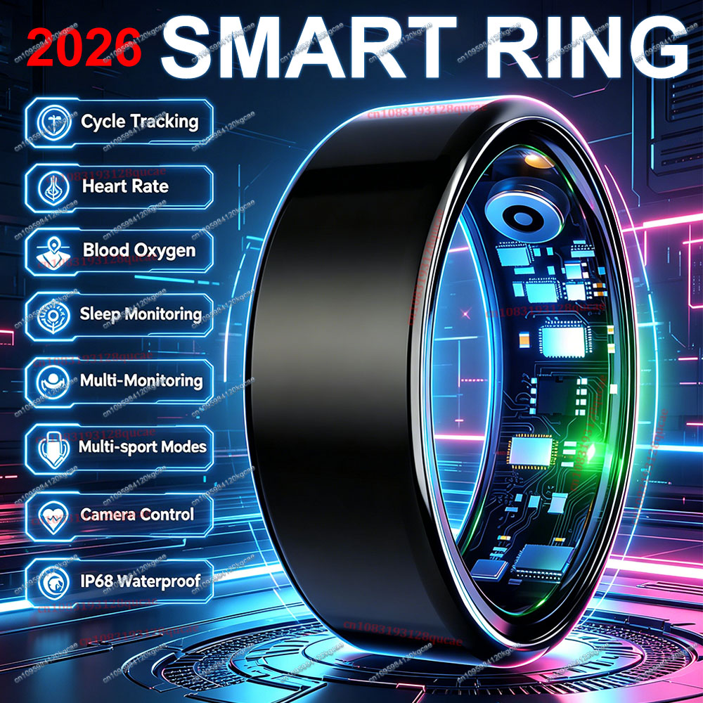 Blood Pressure Monitor - Новое умное кольцо 2026 года: мониторинг