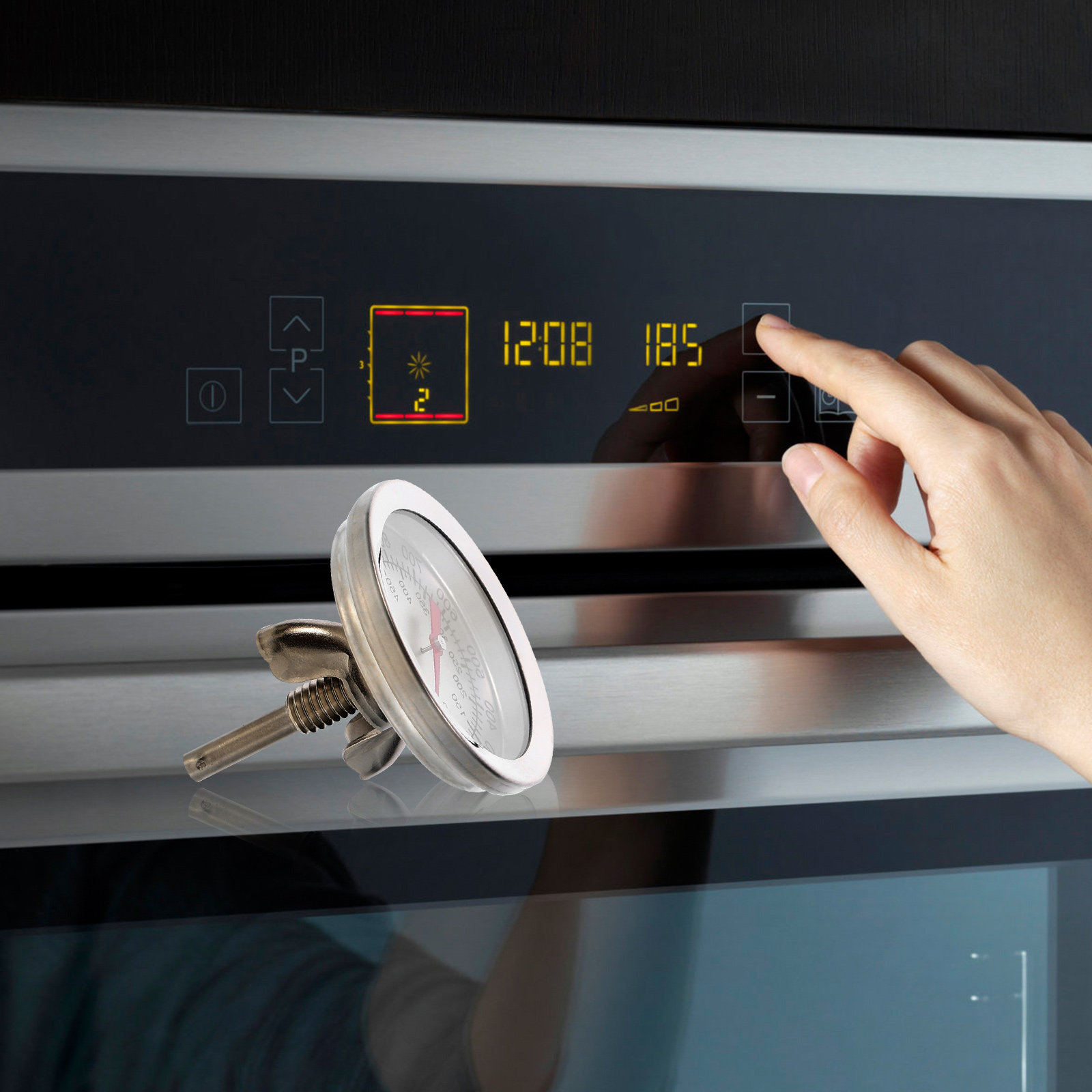 Термометр для духовки из нержа – обзор и цена Thermometer Digital