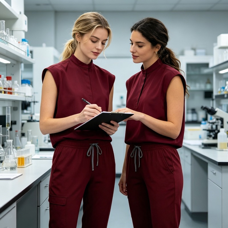 Медицинская униформа с воротни – обзор и цена Medical Gloves