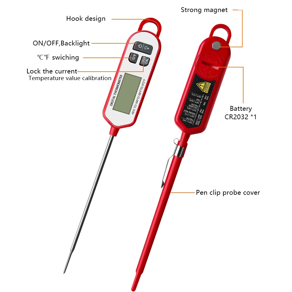 Цифровой термометр для мяса, м – обзор и цена Thermometer Digital